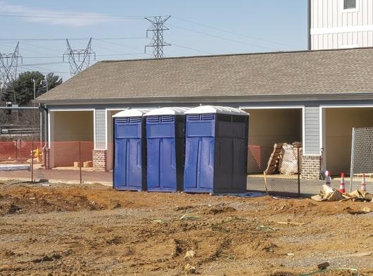 the number of construction portable restrooms needed for a work site depends on the size and duration of the project, as well as the number of workers on site